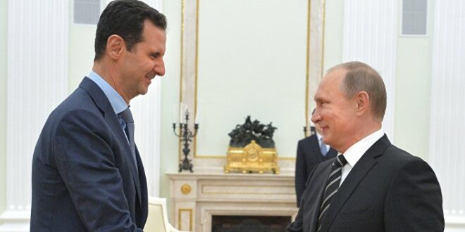 Rusya Devlet Başkanı Vladimir Putin- Suriye lideri Beşar Esad